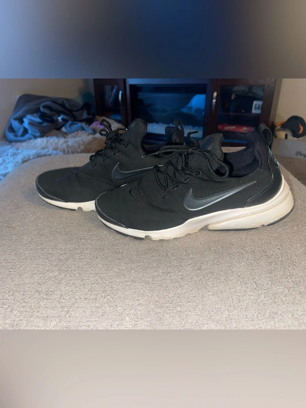 Nike Presto Fly SE Black White running shoes (size 8.5)
